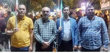 تجلیل از پیشکسوتان ایثار و شهادت دانشکده علوم پزشکی در اجتماع شبانه مردم تربت‌جام